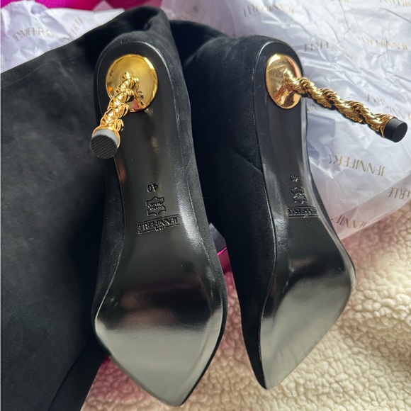 Jennifer Le Over the Knee Boots with Stiletto Heel - Picture 6 of 8